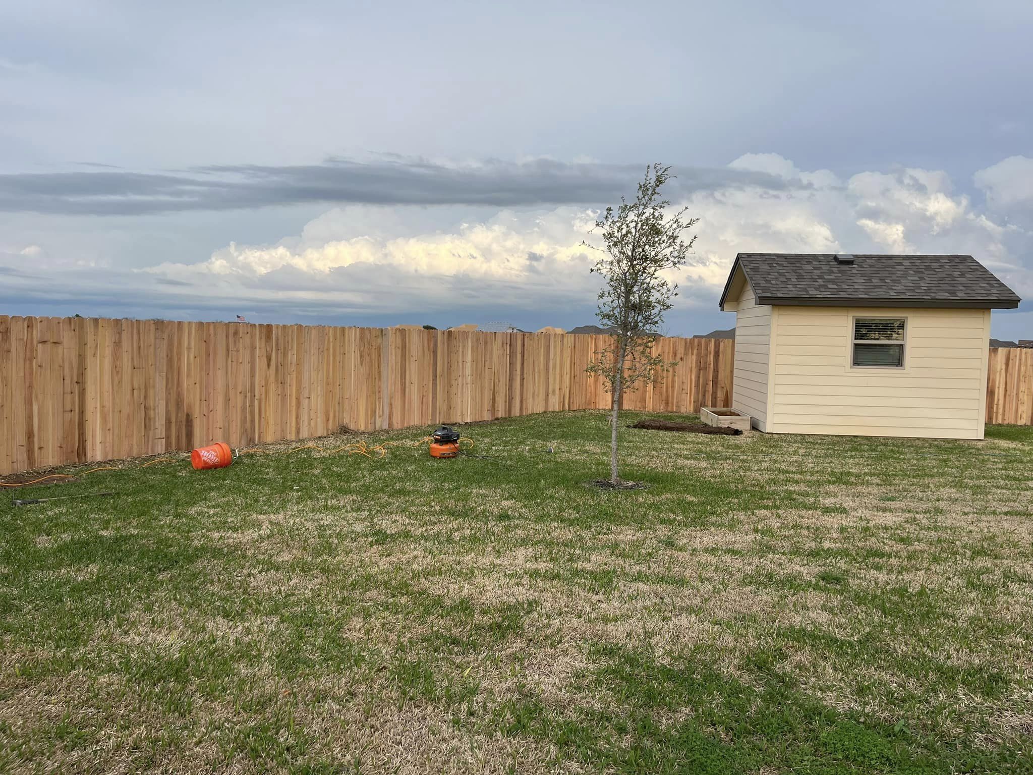 wood fencing