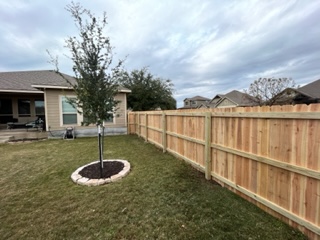 wood fencing