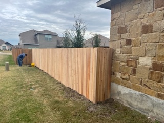 wood fencing